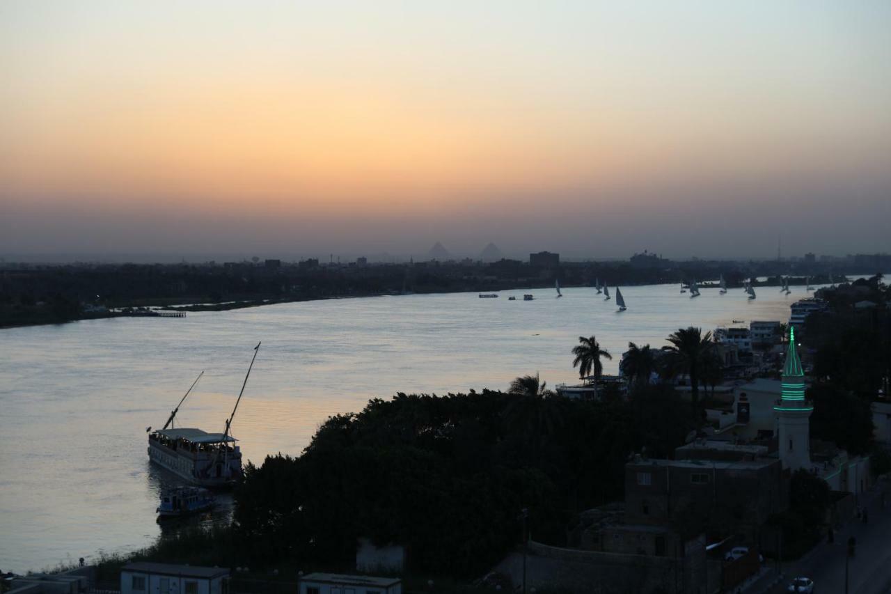 Maadi, Direct Nile River View From All Rooms Kairo Exterior foto